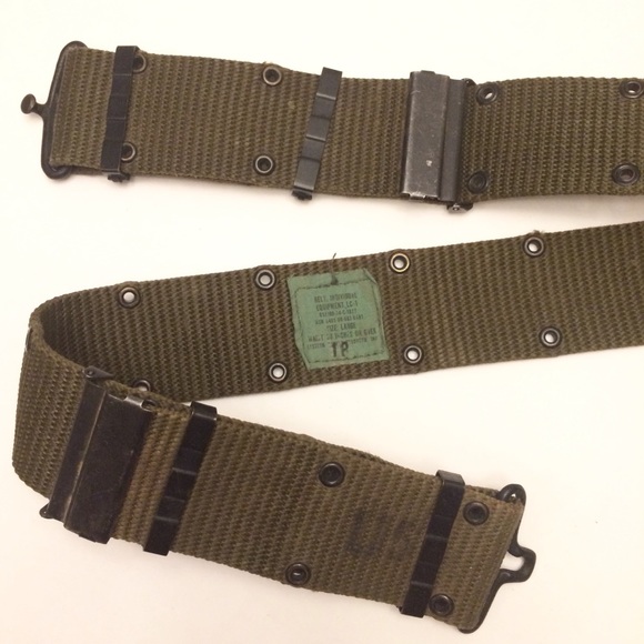 vintage military belt